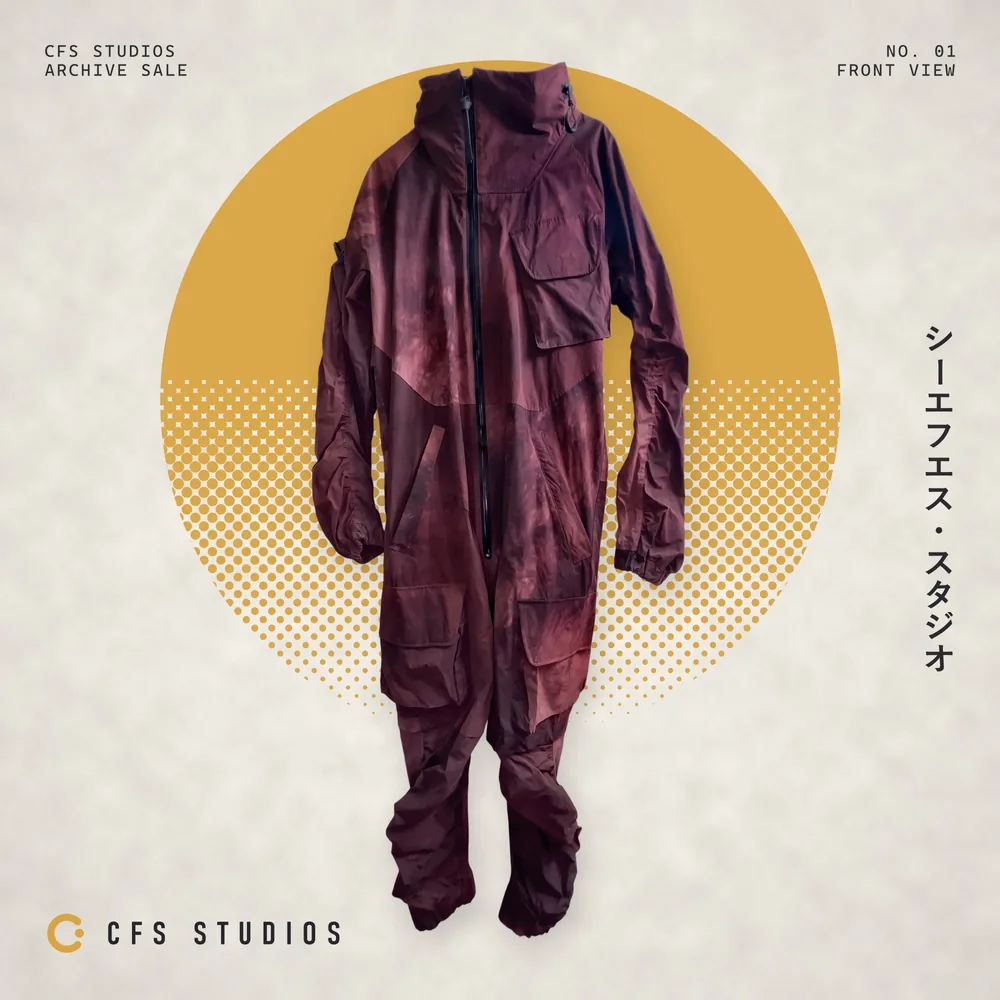 GALL Laboratories Dip-Dyed Jumpsuit, front