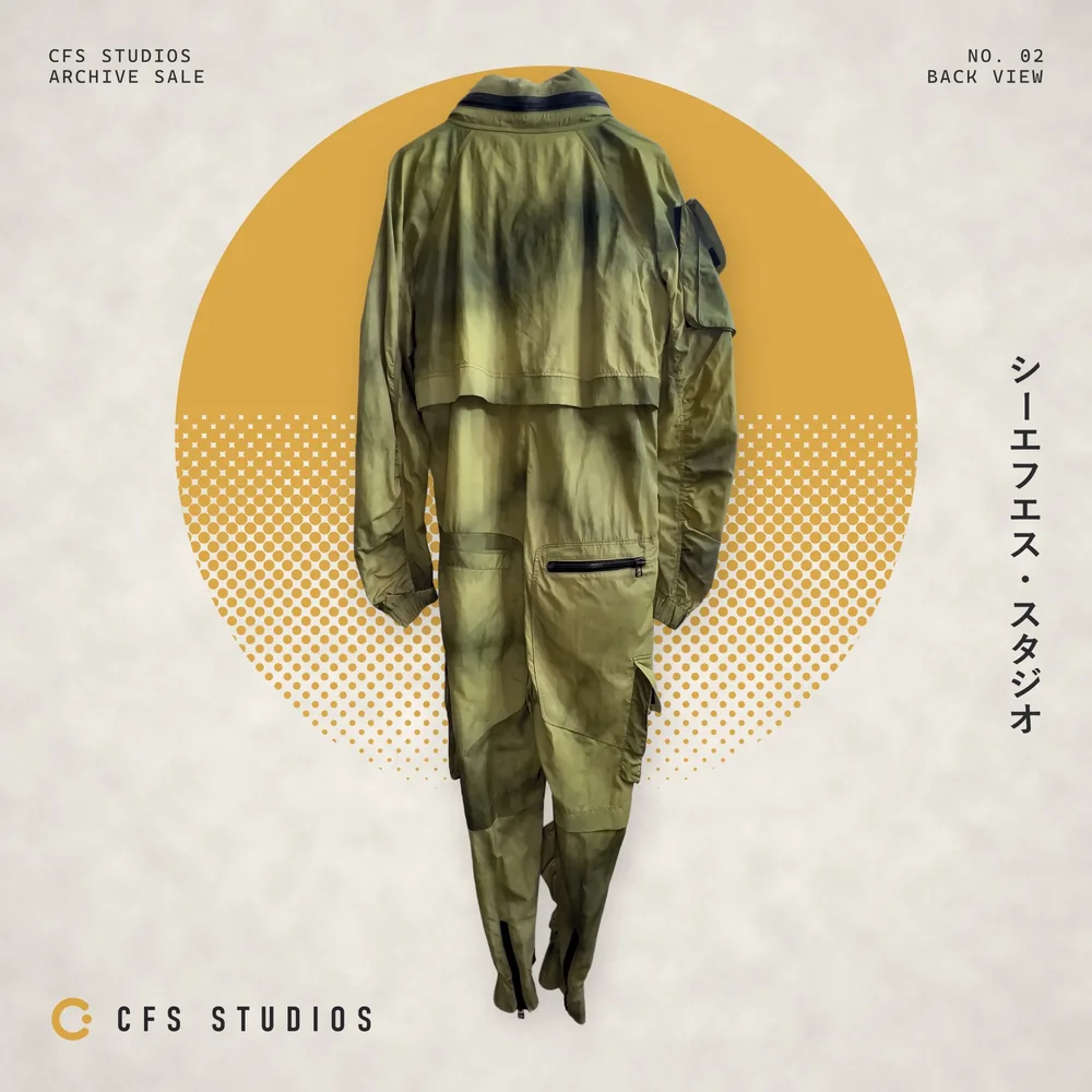 GALL Laboratories Dip-Dyed Jumpsuit, back