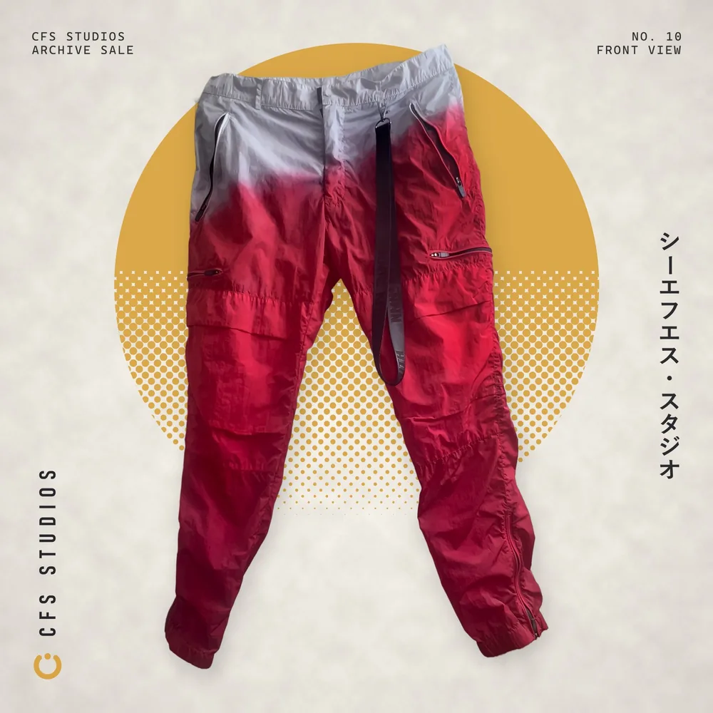 NEMEN Dip-Dye Pants, front