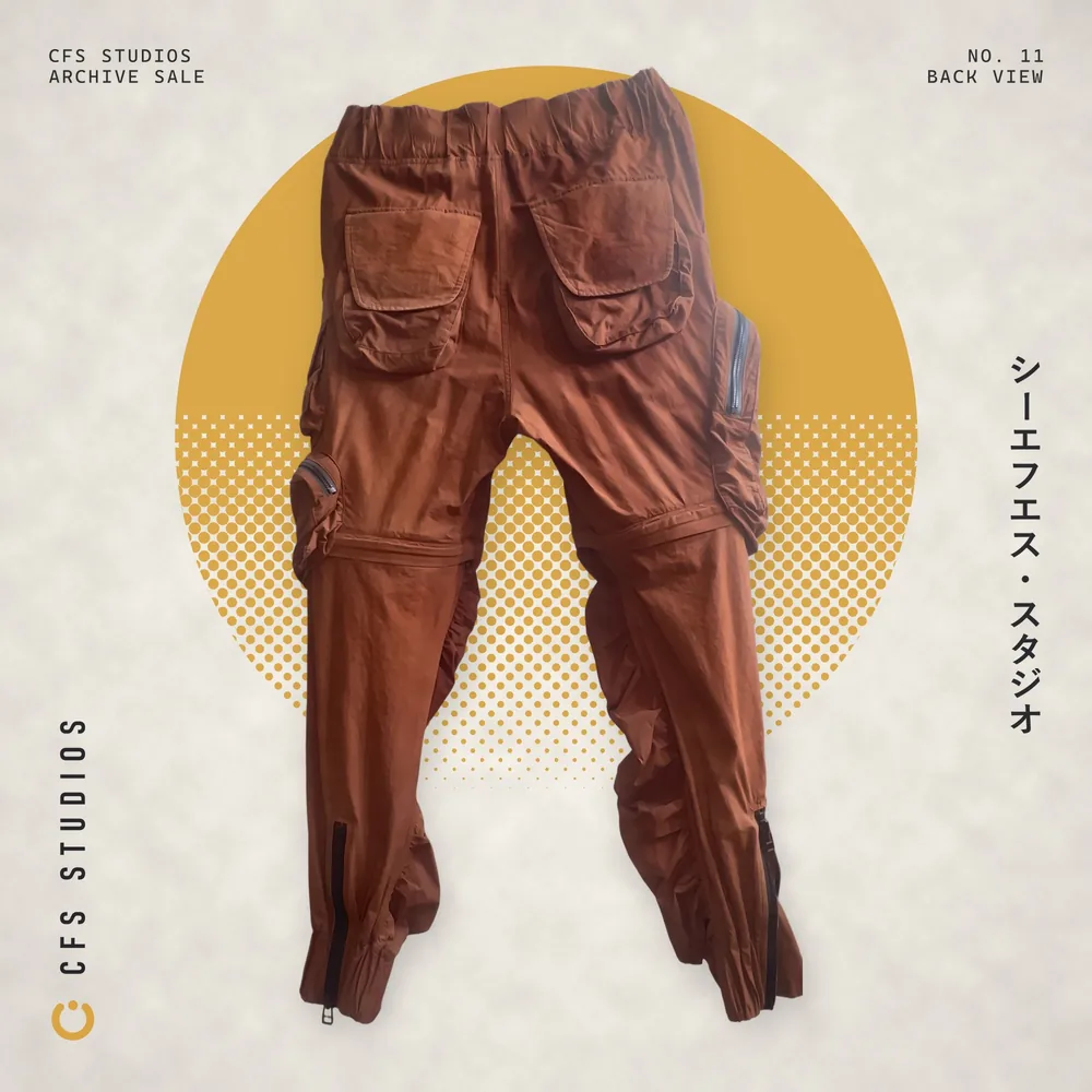 GALL Laboratories Overflow Cargo Trousers, back