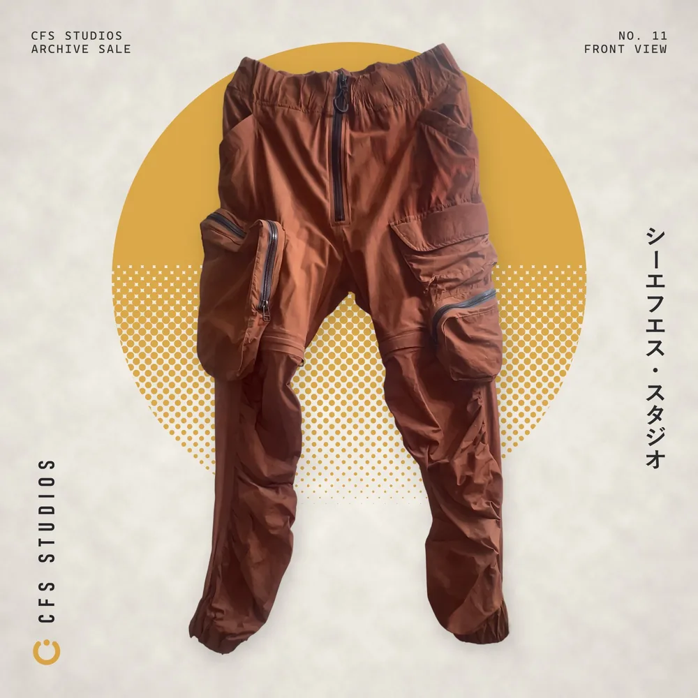 GALL Laboratories Overflow Cargo Trousers, front