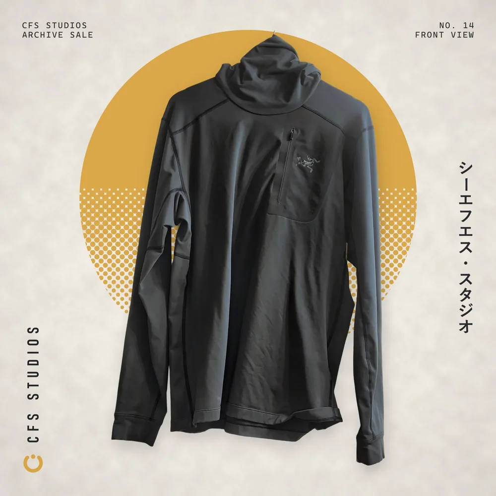 Arc'teryx Balaclava-Hood Pullover Hoody, front