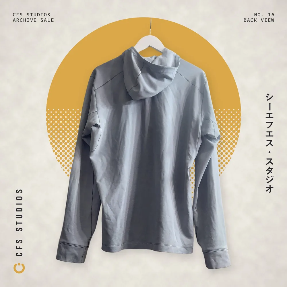 Arc'teryx Lightweight Pullover Hoody, back